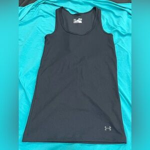 2 shirts Under Armour Heat Gear Performance Fitted Tank Top Black - Medium - NWT